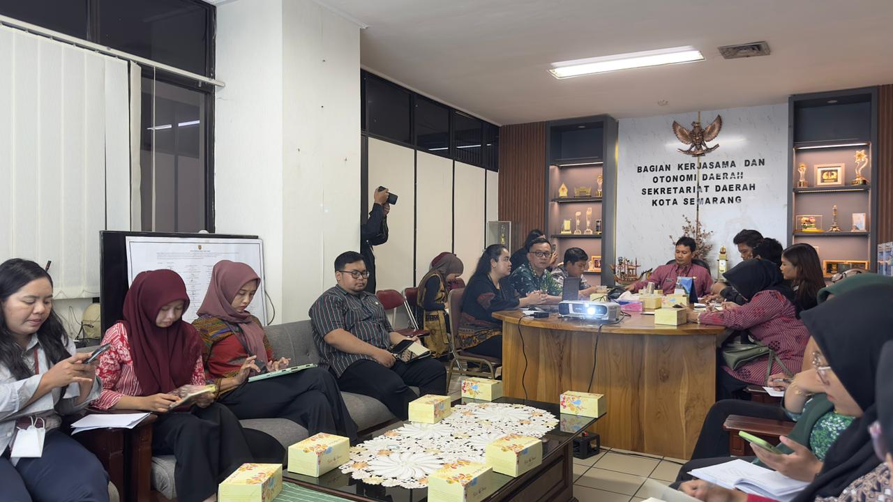 Diskominfo Semarang Jajaki Kerjasama Strategis dengan Bawaslu Guna Perkuat Pengawasan Partisipatif